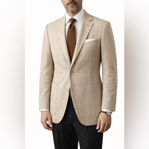 Classic Beige Men's Blazer
